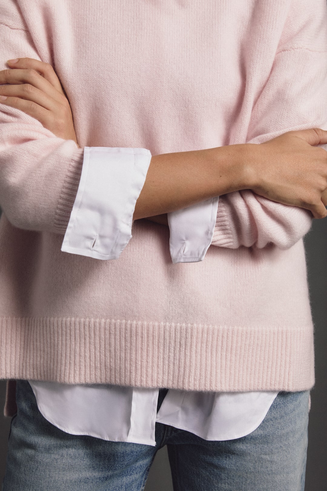 Oversized Cashmere Crew