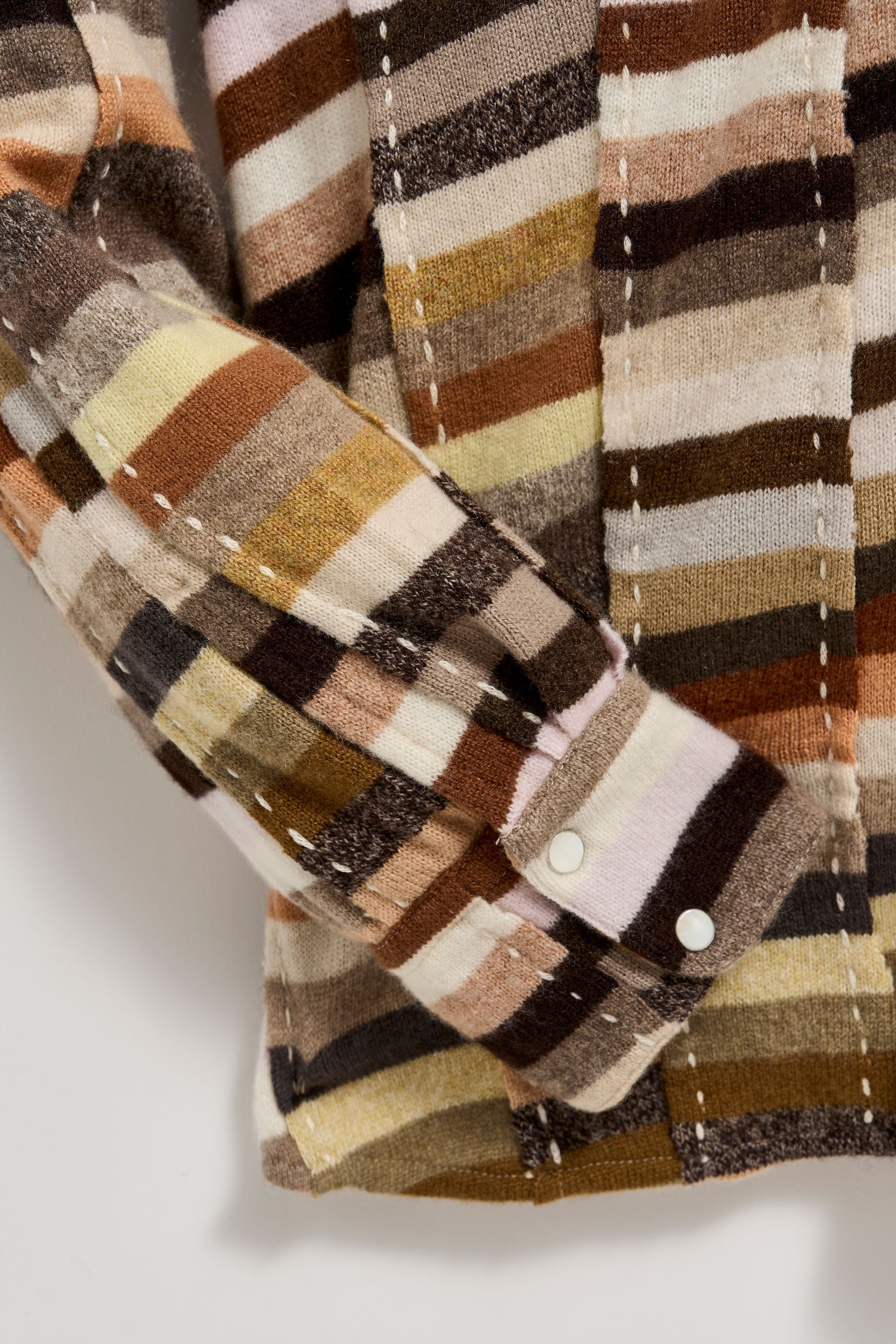 Multi Western Cashmere Shirt