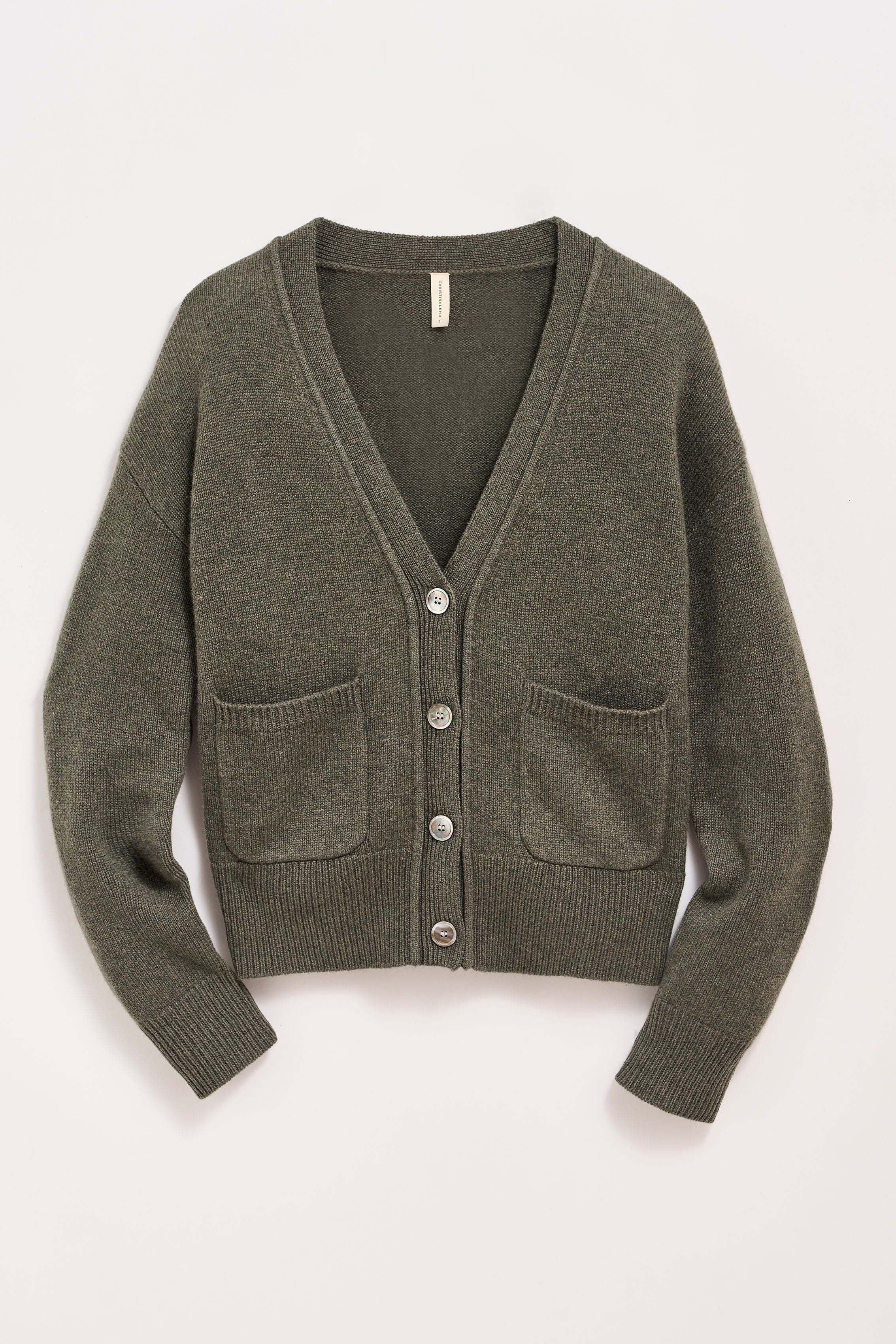 Two Pocket Cashmere Cardigan
