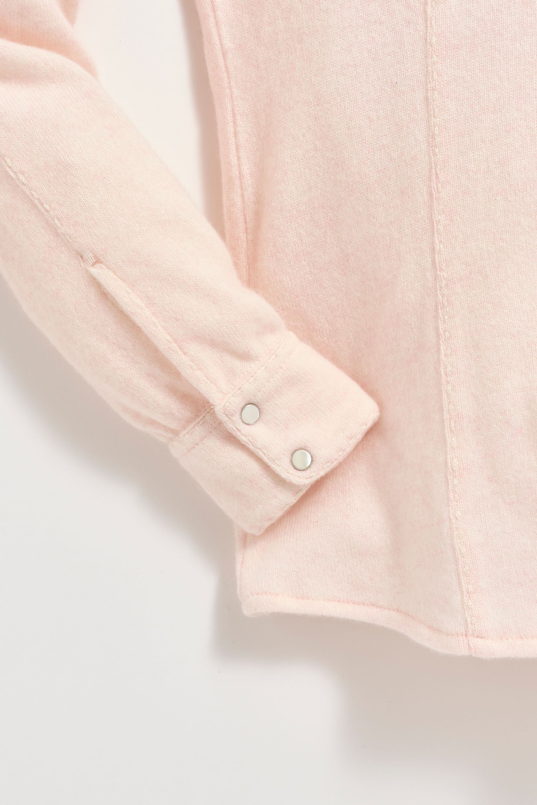 Cashmere Shirt with Stitch