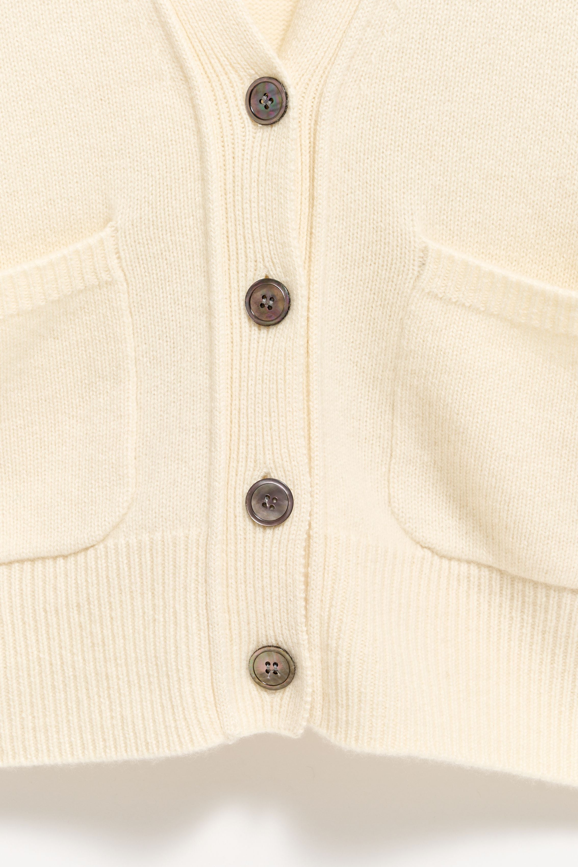 Two Pocket Cashmere Cardigan