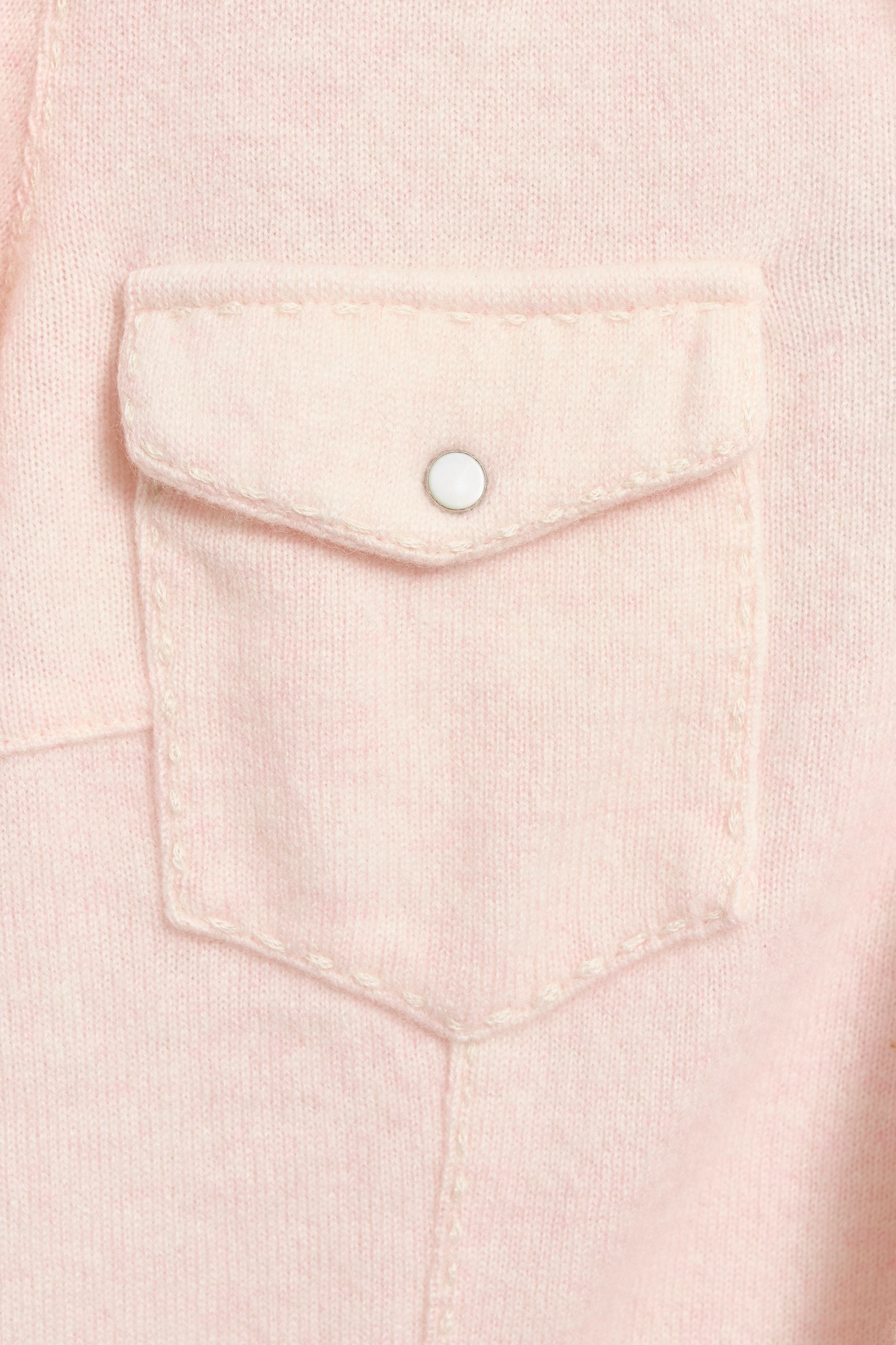 Cashmere Shirt with Stitch