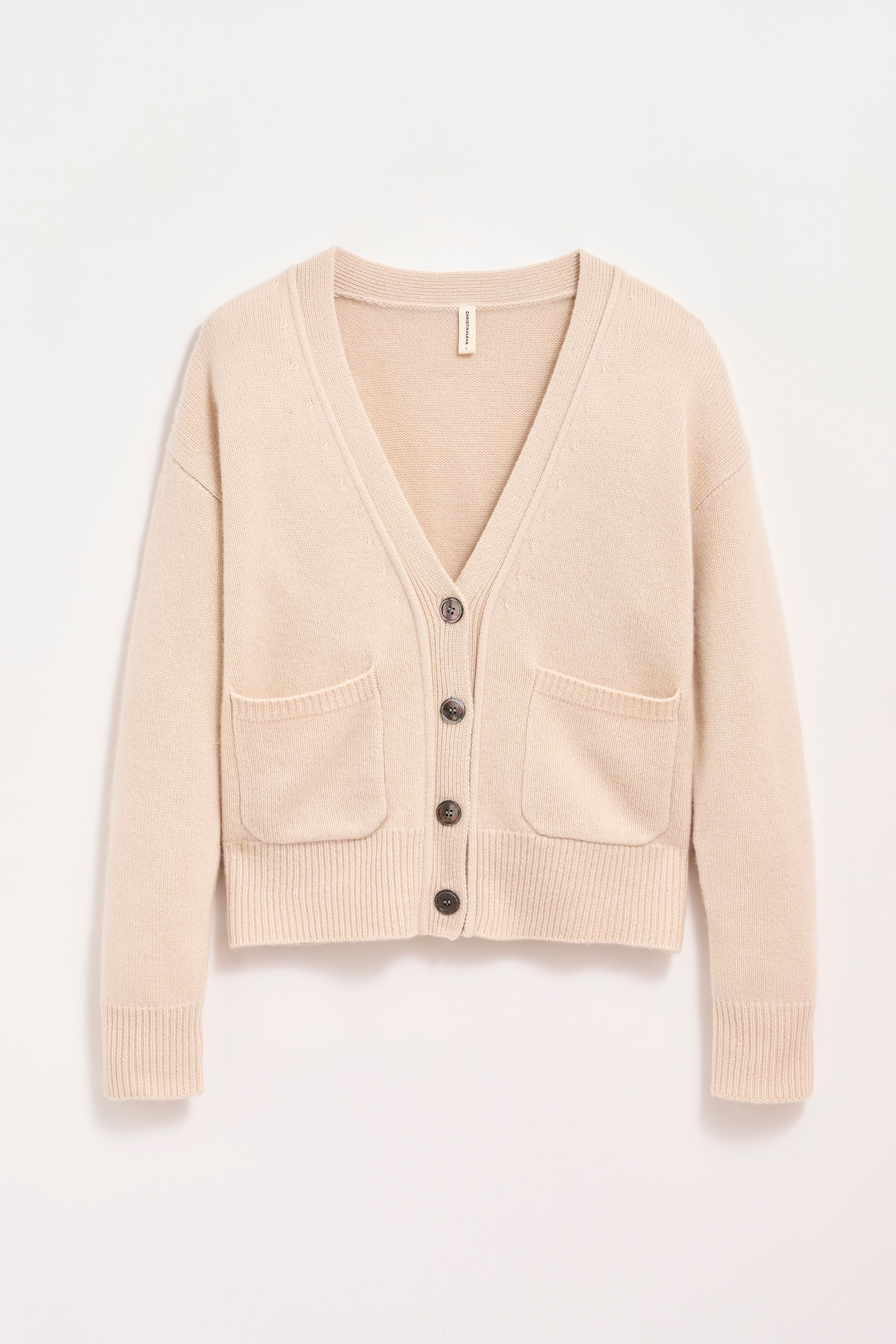 Two Pocket Cashmere Cardigan