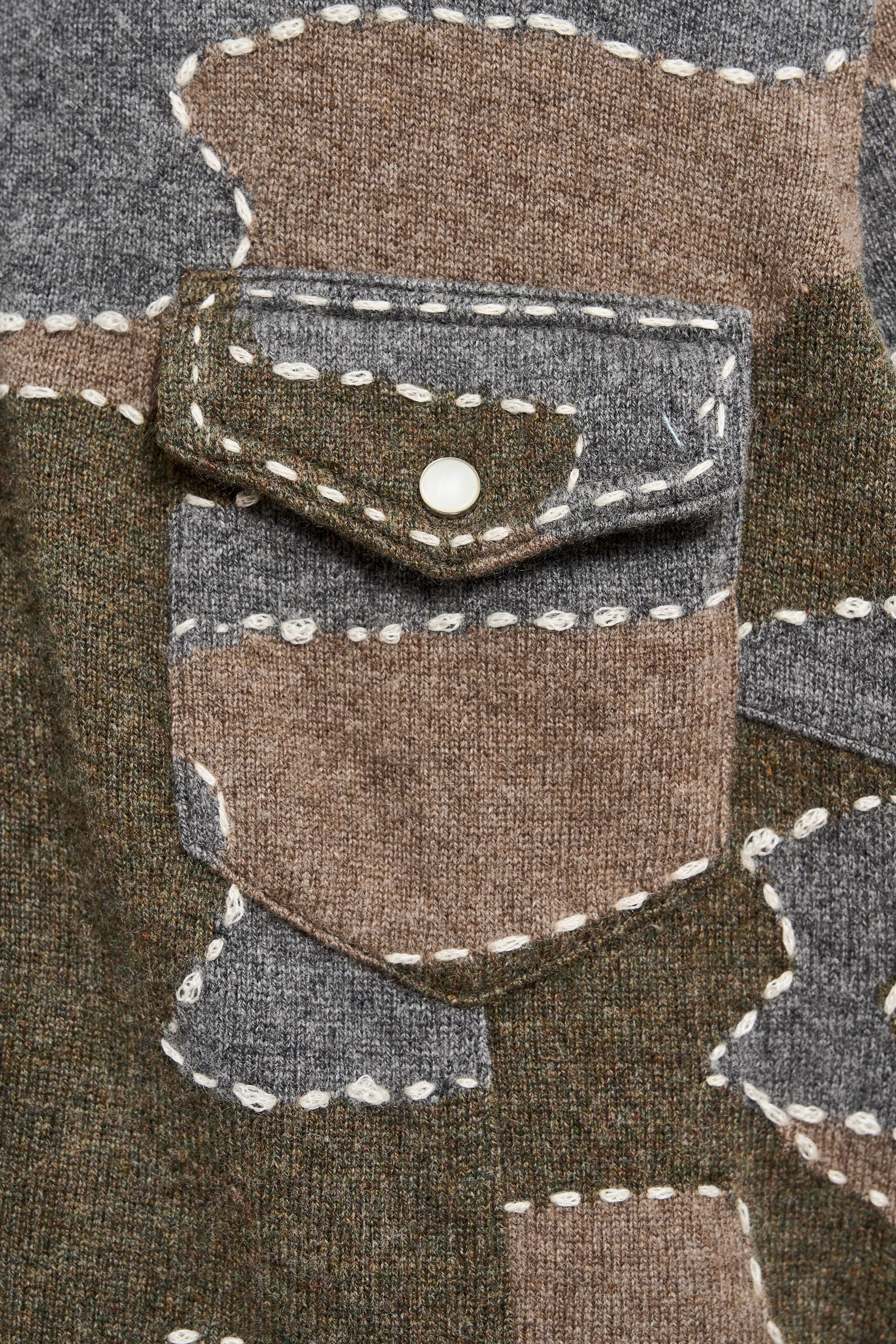 Embroidered Camo Shirt