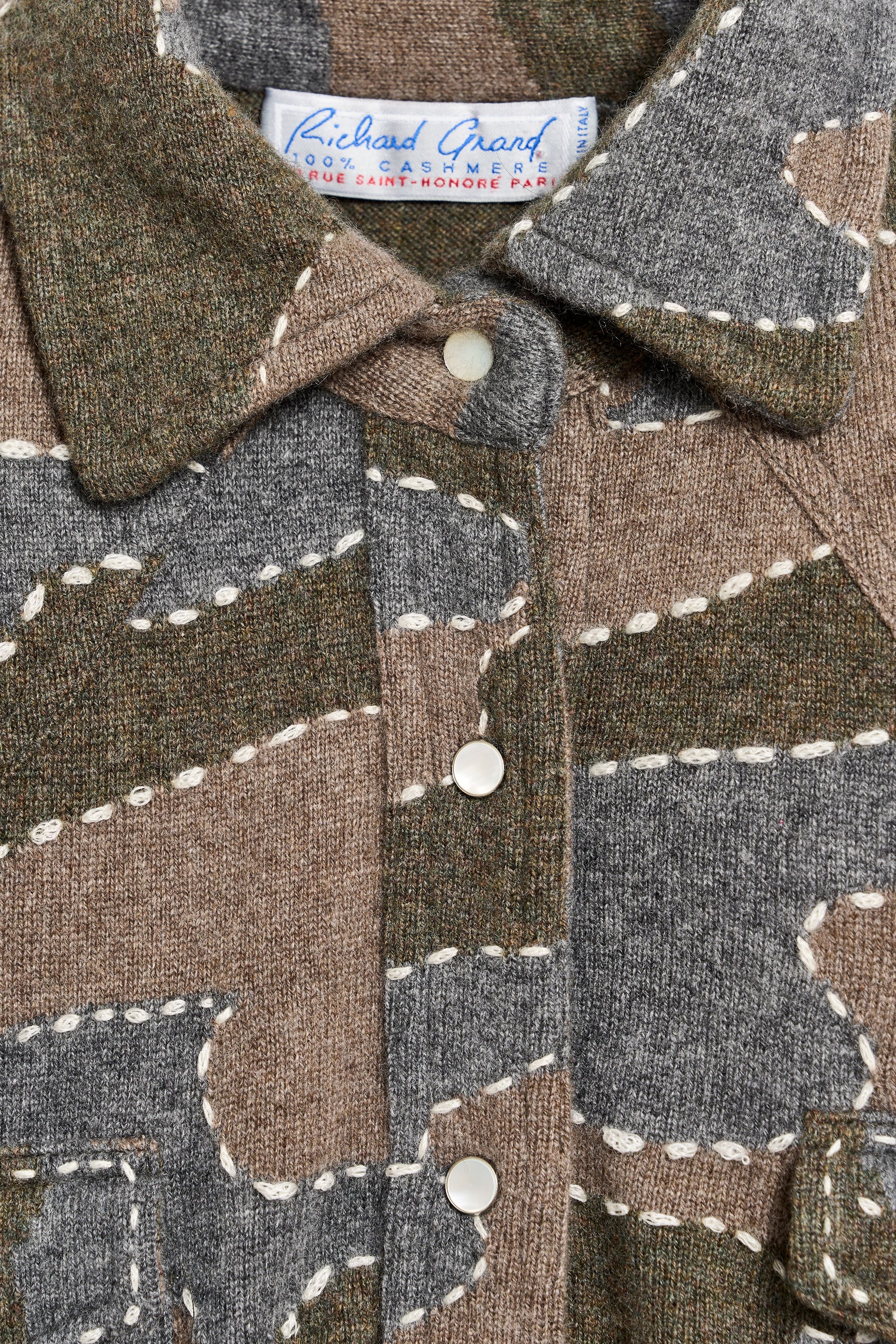 Embroidered Camo Shirt