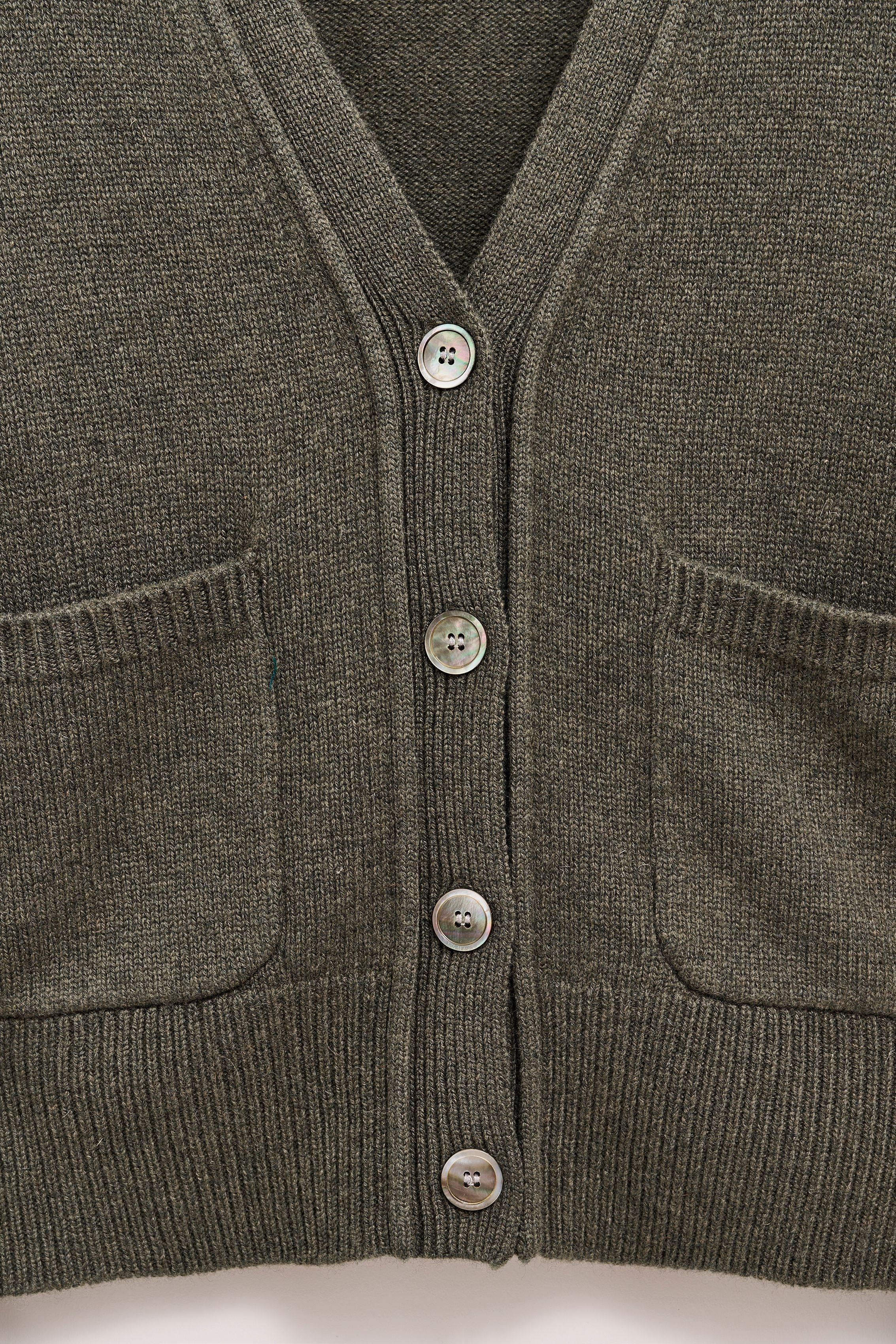 Two Pocket Cashmere Cardigan