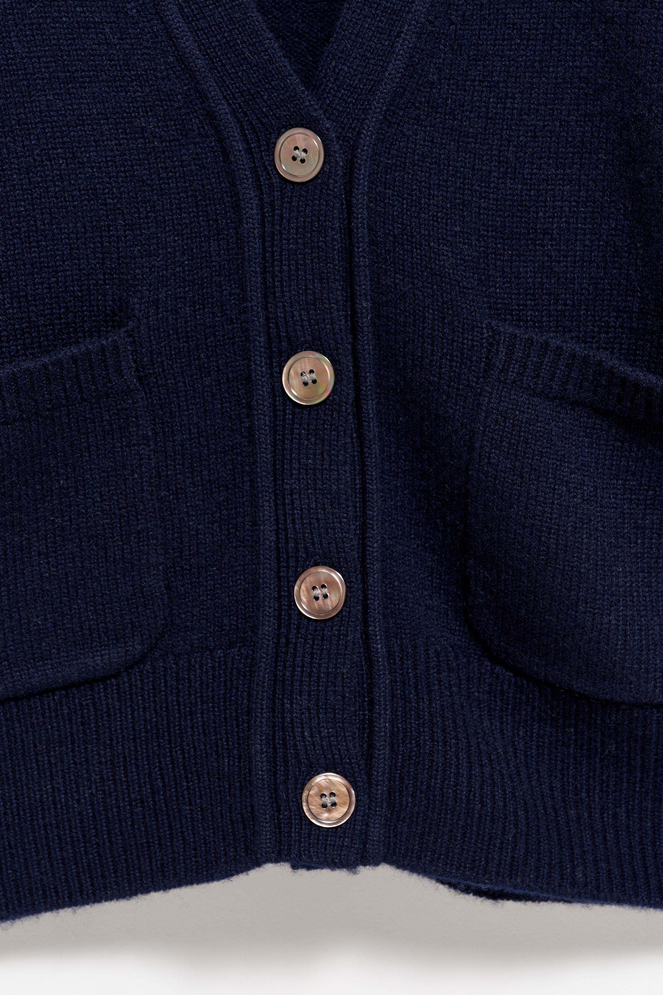 Two Pocket Cashmere Cardigan